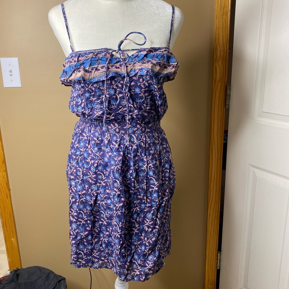Vintage American Eagle Outfitters Floral Boho Prairie Dress 00